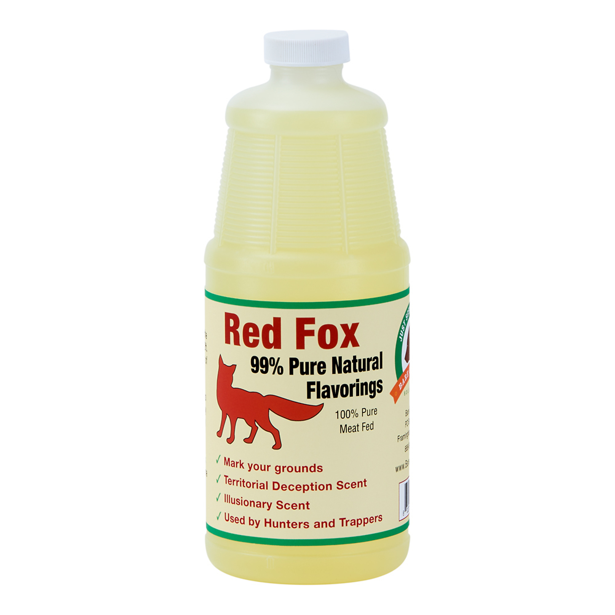 Bare Ground, 32oz Conainer of Fox Urine for Scent Apply, Model# FU-32